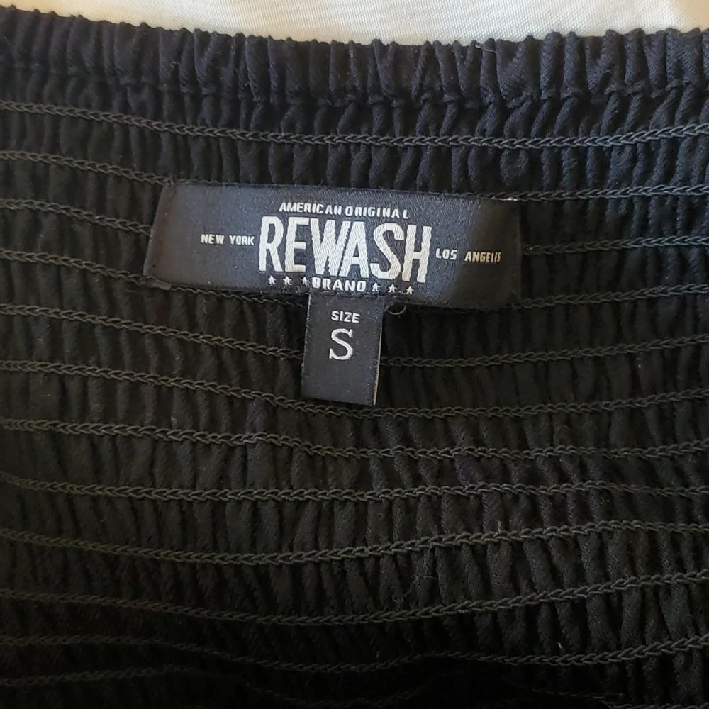 Rewash Black Mini dress Dress - Picture 4 of 4